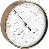 TFA-Dostmann Analoog weerstation voor binnen en buiten - model 20.2027.51. Analoog weerstation (20.2027.51)