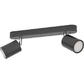 Eglo Opbouwspot Reciso-e - Zwart - 30cm - 2xgu10