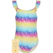 ZigZag - Kid's Carly Swimsuit - Badpak 104, meerkleurig