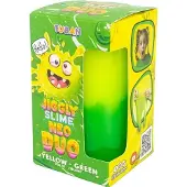 TUBAN speelgoed Jiggly Slime Neo Duo geel groen 430 g multicolor.