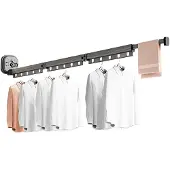 Kitchen Move Uitschuifbaar wand-wasdroogrek 125cm PYTHON