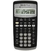 Texas Instruments Instruments Ba Ii Plus Calculator Transparant