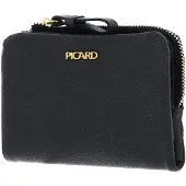 PICARD portemonnee Calico 1 Wallet Black donkergrijs