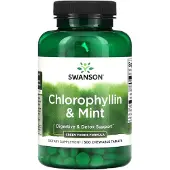 Swanson Health - Chlorofylline &amp; Munt - 500 kauwtabletten