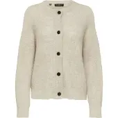 Selected Gebreid vest beige