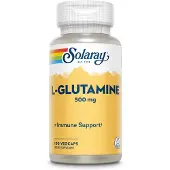 Solaray , L-Glutamine, 500 mg, 100 VeggCaps