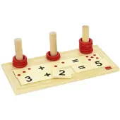 Goula Optellen en aftrekken houten spel