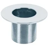 AstralPool Stainless Steel 50mm With Cover 21644 Suction Nozzle For Concrete Pools Zilver