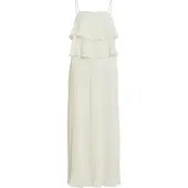 Vila Jurk 'Chiffan' beige / lichtbeige