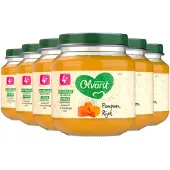 Olvarit 6x 1e Groentehapje 4m Pompoen Rijst 125 Gr