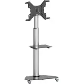 Speaka Professional SP-TVC-500 TV-wagen 94,0 cm (37) - 203,2 cm (80) Vloerstandaard, In hoogte verstelbaar, Kantelbaar