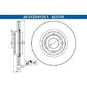 Ate Remschijf 24.0123-0129.1, 1 stuk