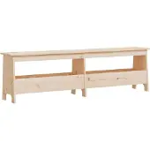 vidaXL Halbank 160x28x45 cm massief grenenhout