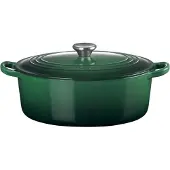Le Creuset Braadpan Ovaal Tradition 'Juniper' Ø31cm / 6.3L