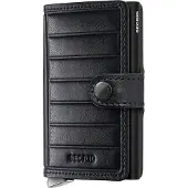 Secrid Miniwallet Emboss Lines Leren Portemonnee