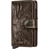 Secrid Miniwallet Crunch Bruin dames