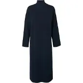 Selected Gebreide jurk 'SLFKamma' navy