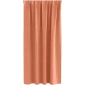 vidaXL Blackout Gordijnen met Ringen 2 st Terracotta 175 x 140 cm
