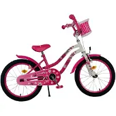 Volare Lovely Kinderfiets - Meisjes - 18 inch - Roze Wit
