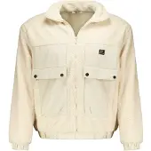 Deeluxe Fleece jas 'COSMO' wit
