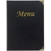 Security Plus menukaart Basic ft A4, zwart
