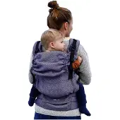 Kinder Hop draagzak Multi Grow Diamond 100% lila
