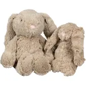 By ASTRUP Kuscheltiere - Kaninchen m. Baby - - One Size - Kuscheltiere