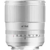 TTArtisan AF-FF 75mm F/2.0 Sony E mount Silver