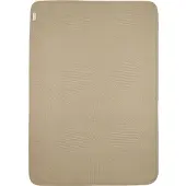 Meyco Deken Ledikant Jaquard Pure Flannel Taupe