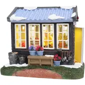 Santaville Hobby Greenhouse with LED Polyresin 16cm
