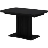 Vicco Eettafel Fenaro, Zwart, 120-160 x 80 cm uitschuifbaar