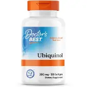 Doctors Best - Ubiquinol met Kaneka 200 mg, 120 zachte capsules