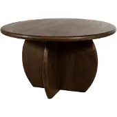 MySons Eetkamertafel Belly | hout naturel 130x76x130 cm eettafels | NADUVI