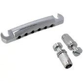 Fazley 10609 staartstuk voor gitaar chrome