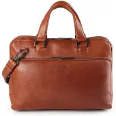 Plevier Aktentas 'Larry ' cognac