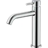 Boss & Wessing Waskomset Solidsurface Incl Chromen Inbouwkraan Met Coldstart Afvoer en Waste