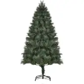 HOMCOM Kerstboom met realistische naalden Ø90 180 cm -