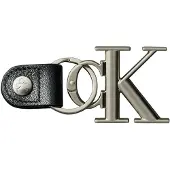 Calvin Klein Sleutelhanger 'Bold' zwart / zilver