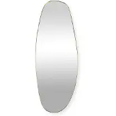 Sensahome Rafael Wandspiegel – Organische Spiegel – Asymmetrisch Design – 160x60 cm – Goud