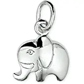 The Jewelry Collection Zilveren Hanger olifant 1021719