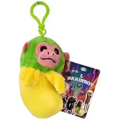 Italian Brainrot pluche bagclip, sleutelhanger 13 cm Chimpanzini Bananini