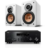 Teufel ULTIMA 20 + Yamaha R-N600A Stereo Wit