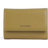 Coccinelle Metallic Soft RFID Portemonnee olijf