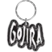 Ginza.se Gojira - Logo Sleutelhanger - Zwart