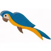 Ostheimer Papagaai blauw