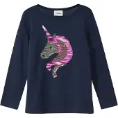 s.Oliver Shirt navy / rosa / zilver