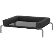 PawHut - Verhoogd hondenbed - Oxford canvas - 90x65x30cm - Zwart