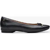 Clarks Candra Licht Zwarte Leren Schoenen