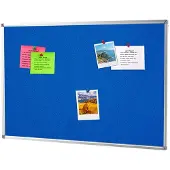 Ivol Prikbord vilt 60x90 cm - Blauw