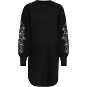 ONLY Maternity Jurk 'OLMKobina' zwart / wit